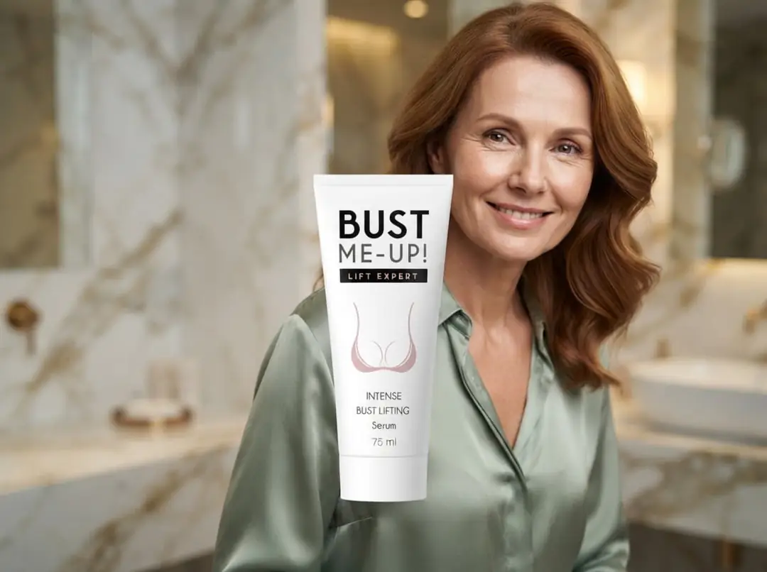 Pielęgnacja skóry biustu serum BUST ME-UP! — zamiast szukać w apteka