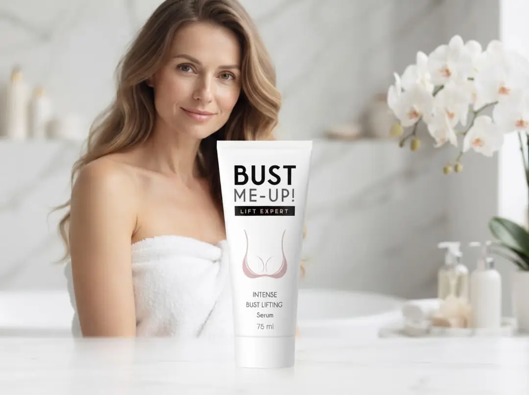 Pielęgnacja skóry biustu serum BUST ME-UP! — zamiast szukać w Rossmann