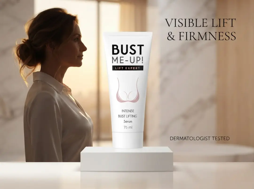 BUST ME-UP! serum ujędrniające — pielęgnacja skóry biustu i dekoltu
