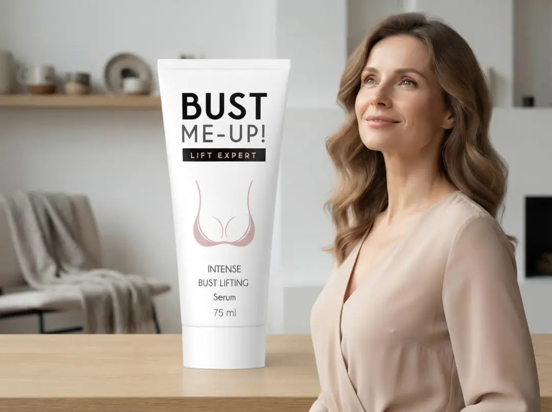 Pielęgnacja i nawilżenie skóry biustu serum BUST ME-UP!
